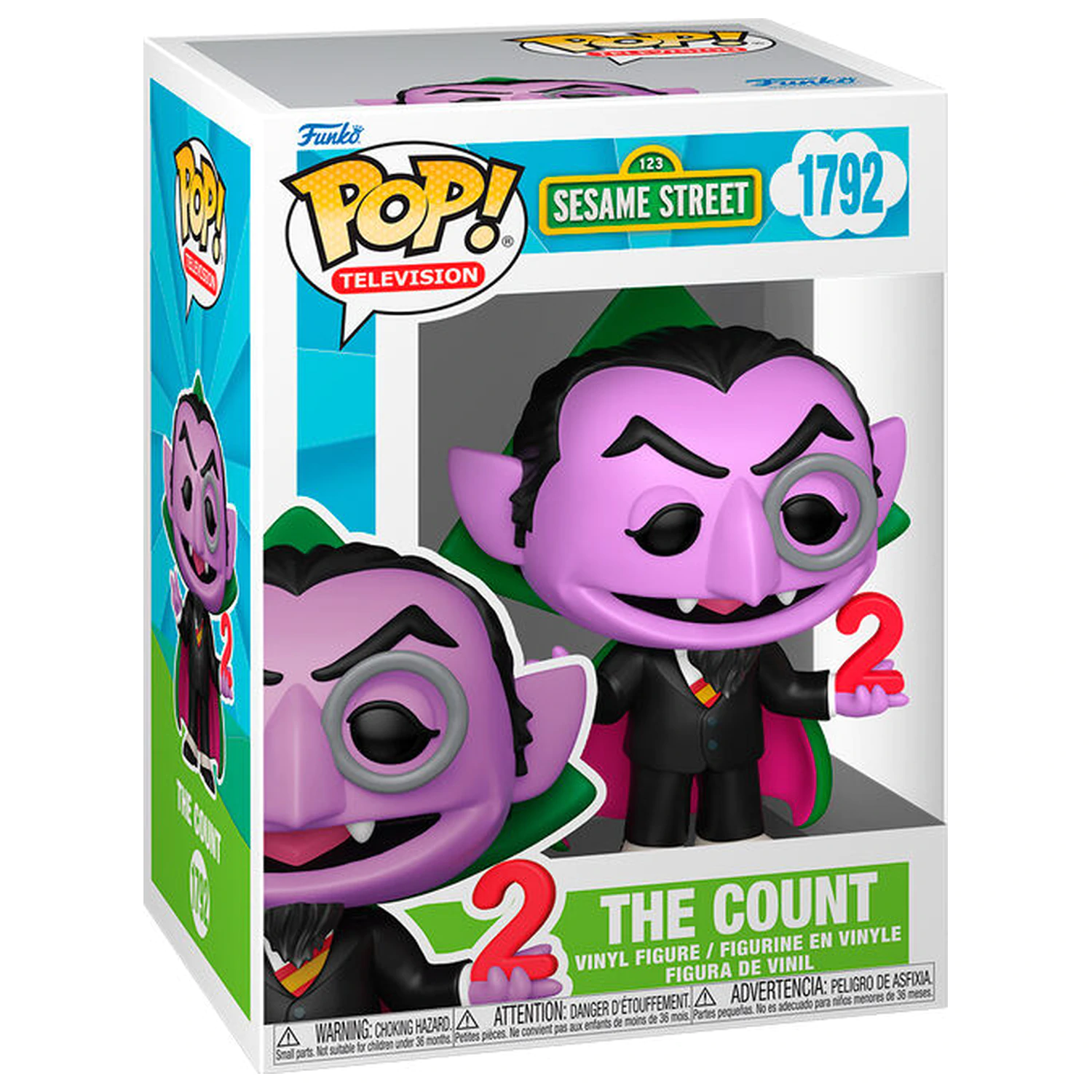 Funko POP figúrka Sesame Street The Count produktová fotografia