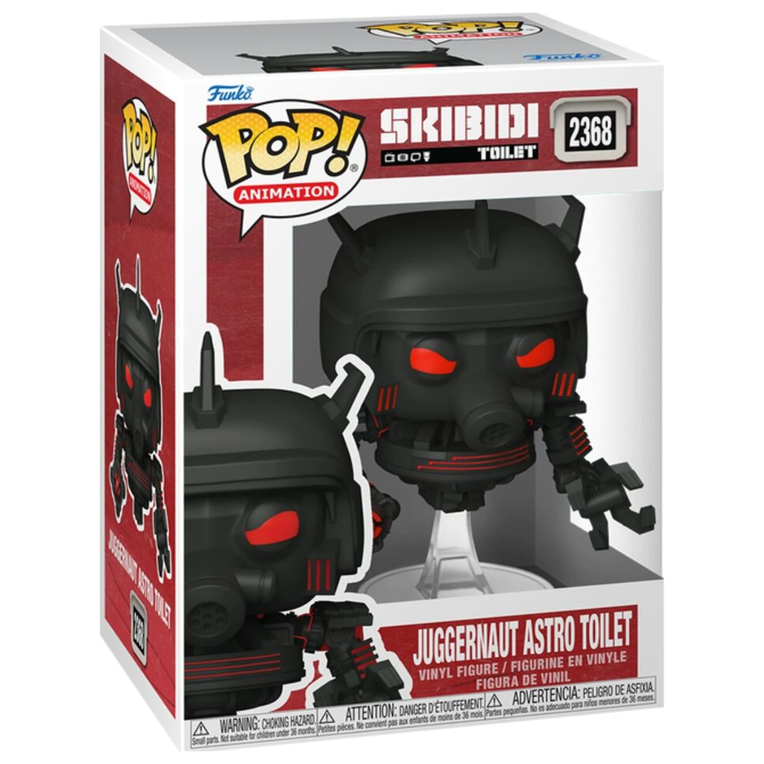 Funko POP figúrka Skibidi Toilet Juggernaut Astro Toilet produktová fotografia