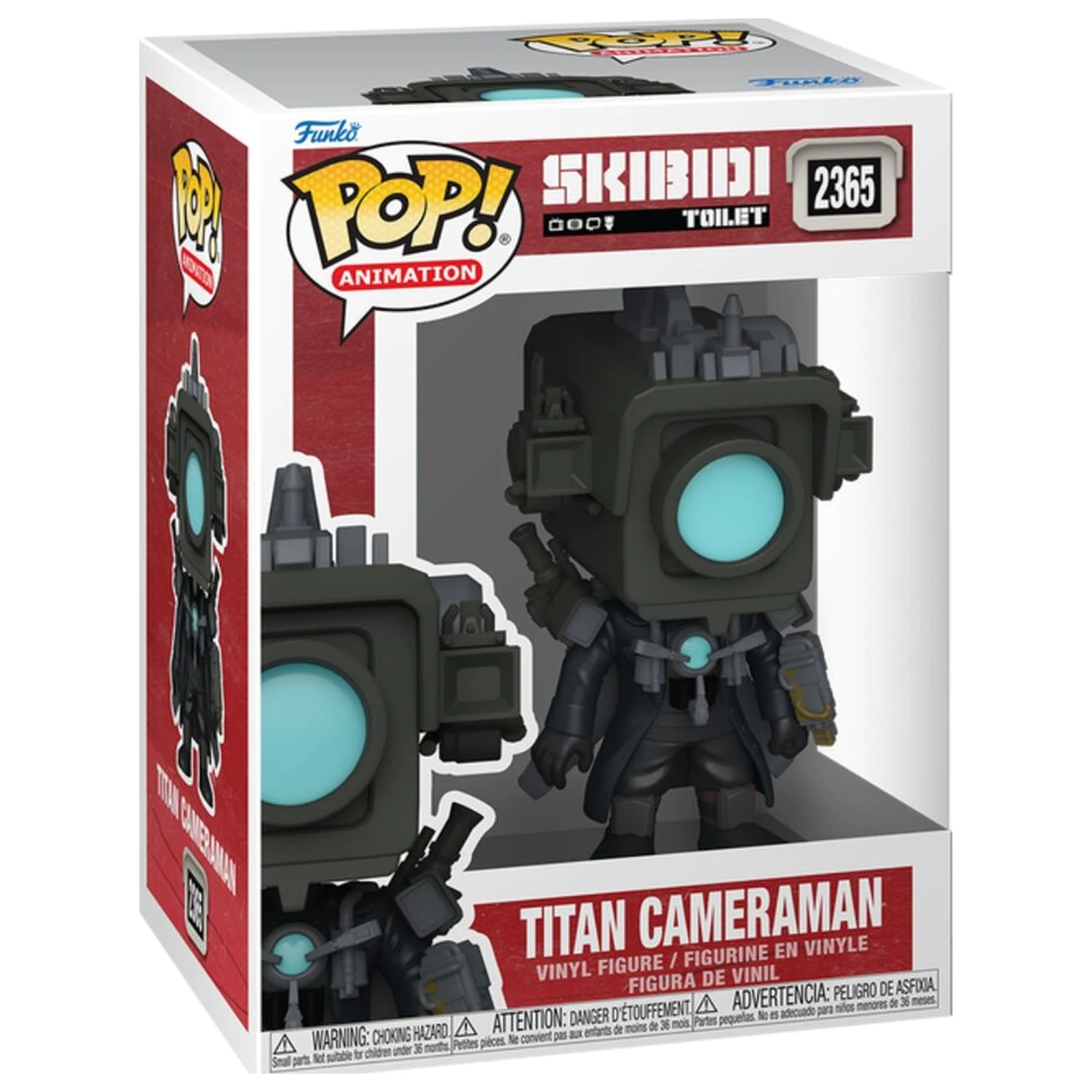 Funko POP figúrka Skibidi Toilet Titan Cameraman produktová fotografia