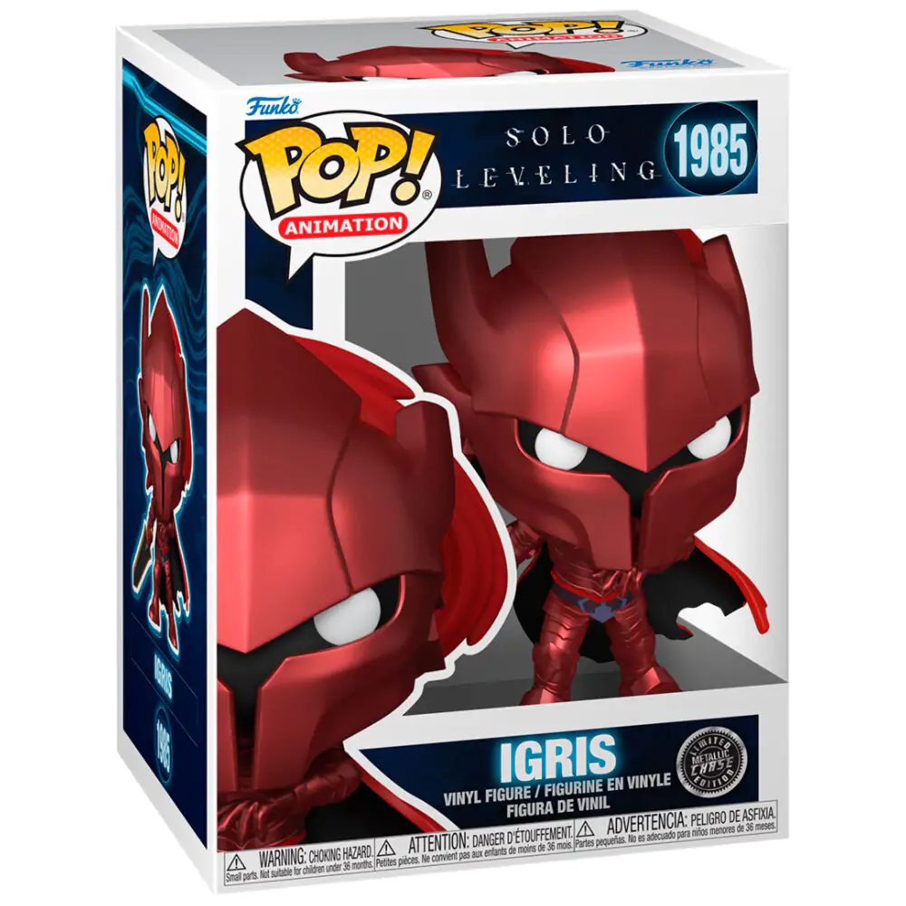 Funko POP figúrka Solo Leveling Igris Chase produktová fotografia