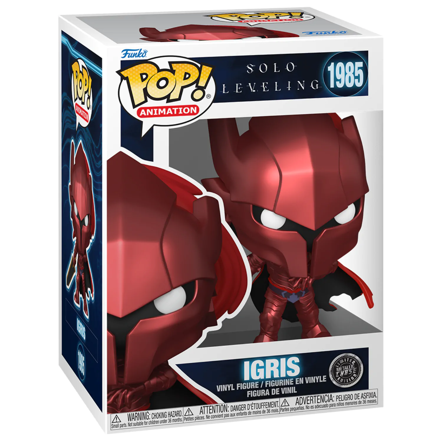 Funko POP figúrka Solo Leveling Igris Chase produktová fotografia