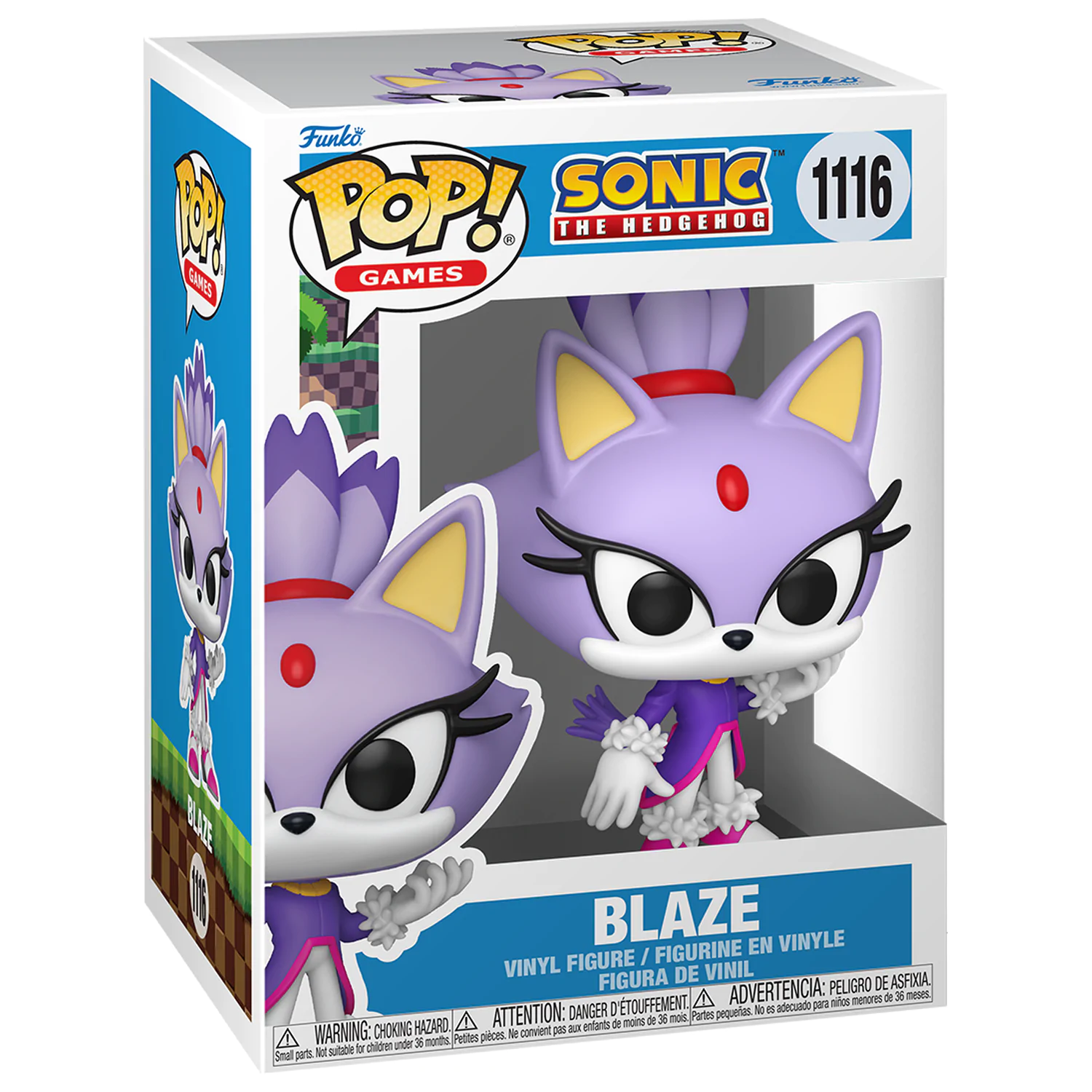 Funko POP figúrka Sonic The Hedgehog Blaze produktová fotografia