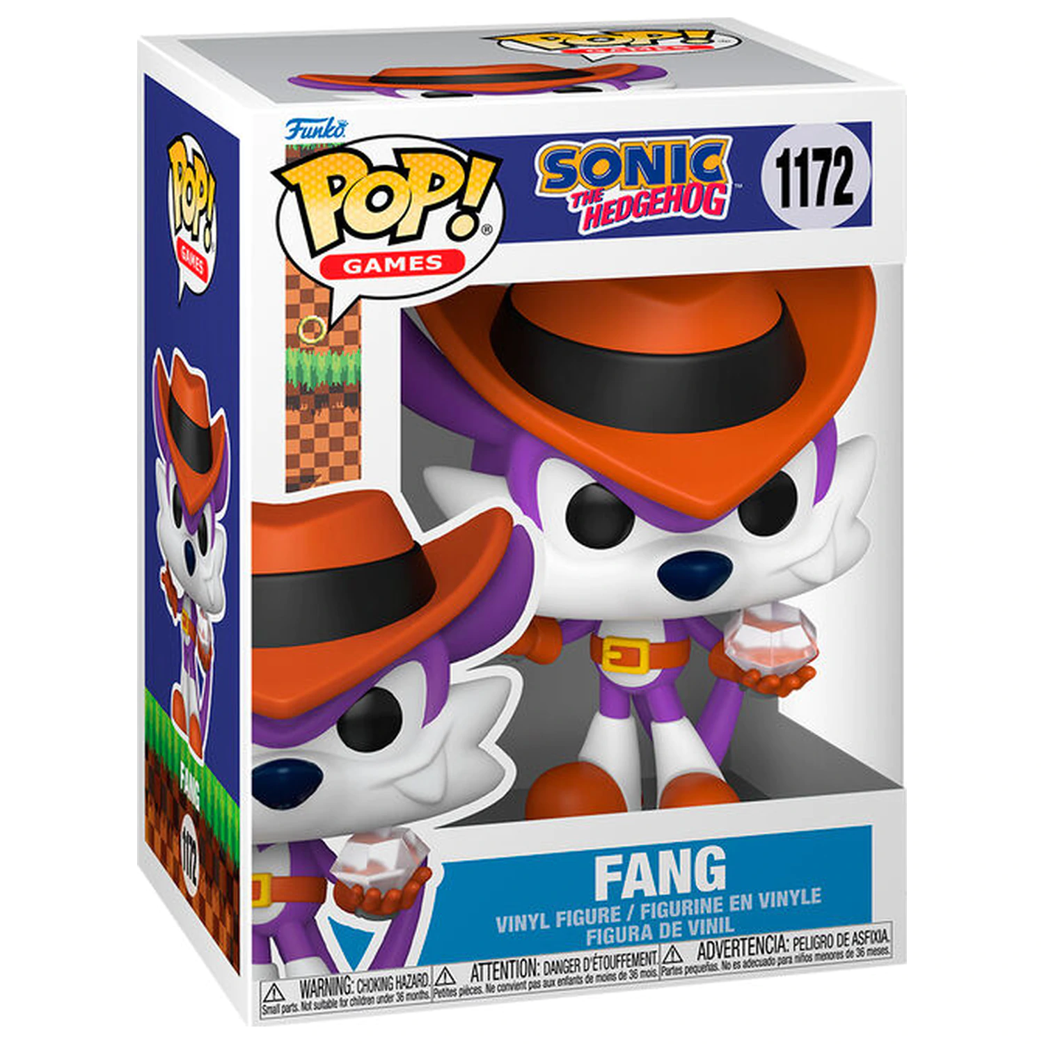 Funko POP figúrka Sonic The Hedgehog Fang the Hunter produktová fotografia