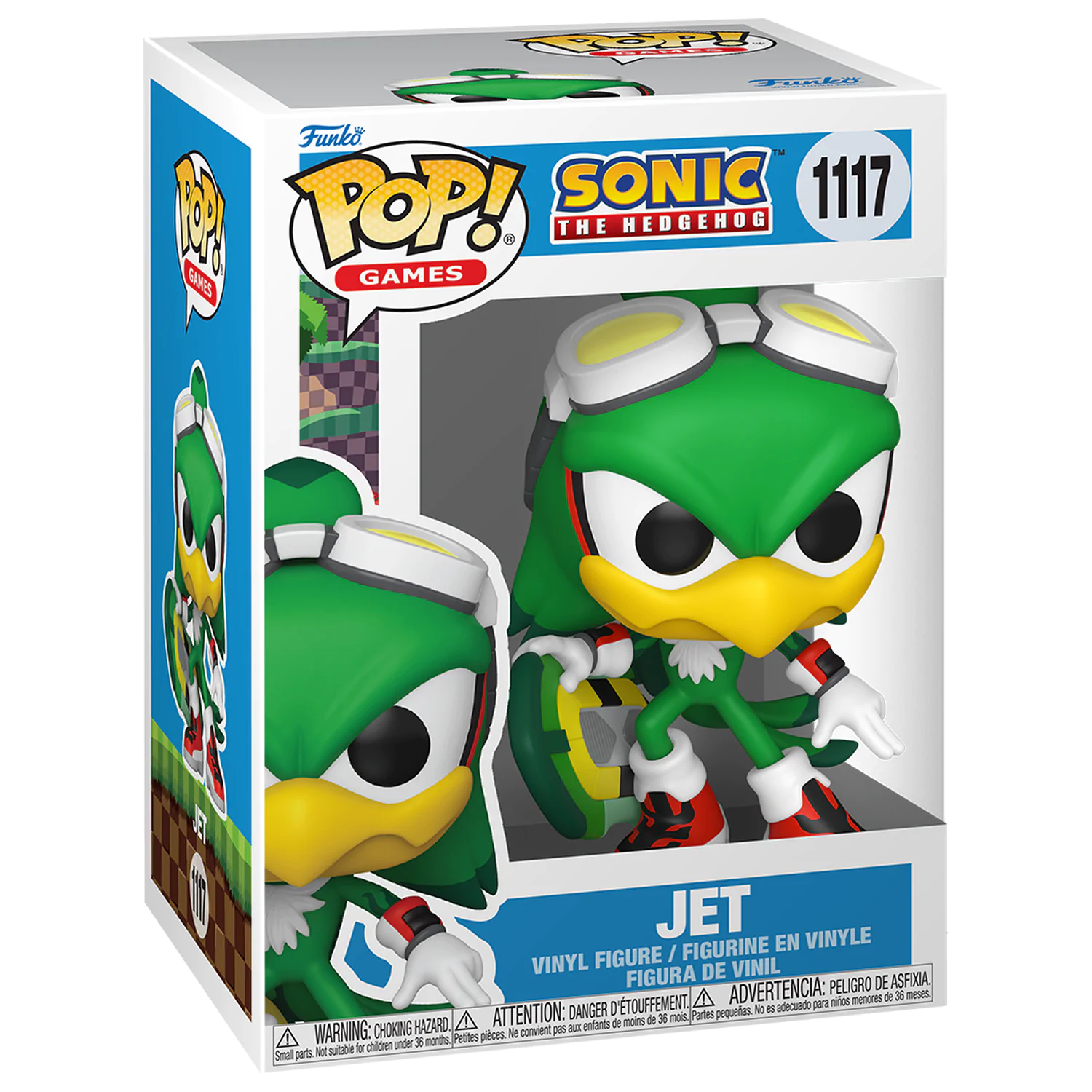 Funko POP figúrka Sonic The Hedgehog Jet produktová fotografia