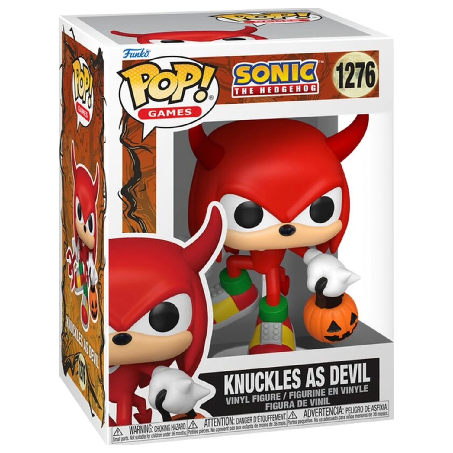 Funko POP figúrka Sonic The Hedgehog Knuckles ako Devil produktová fotografia