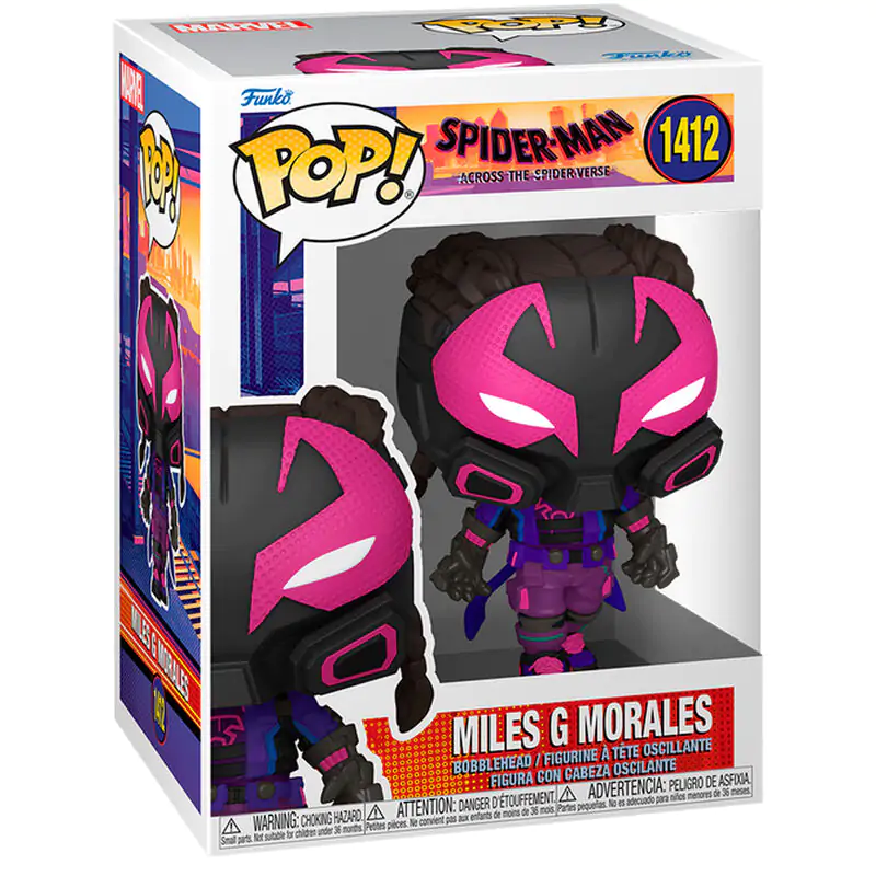 Funko POP figúrka Marvel Spiderman Across the Spider-Verse Miles G Morales produktová fotografia