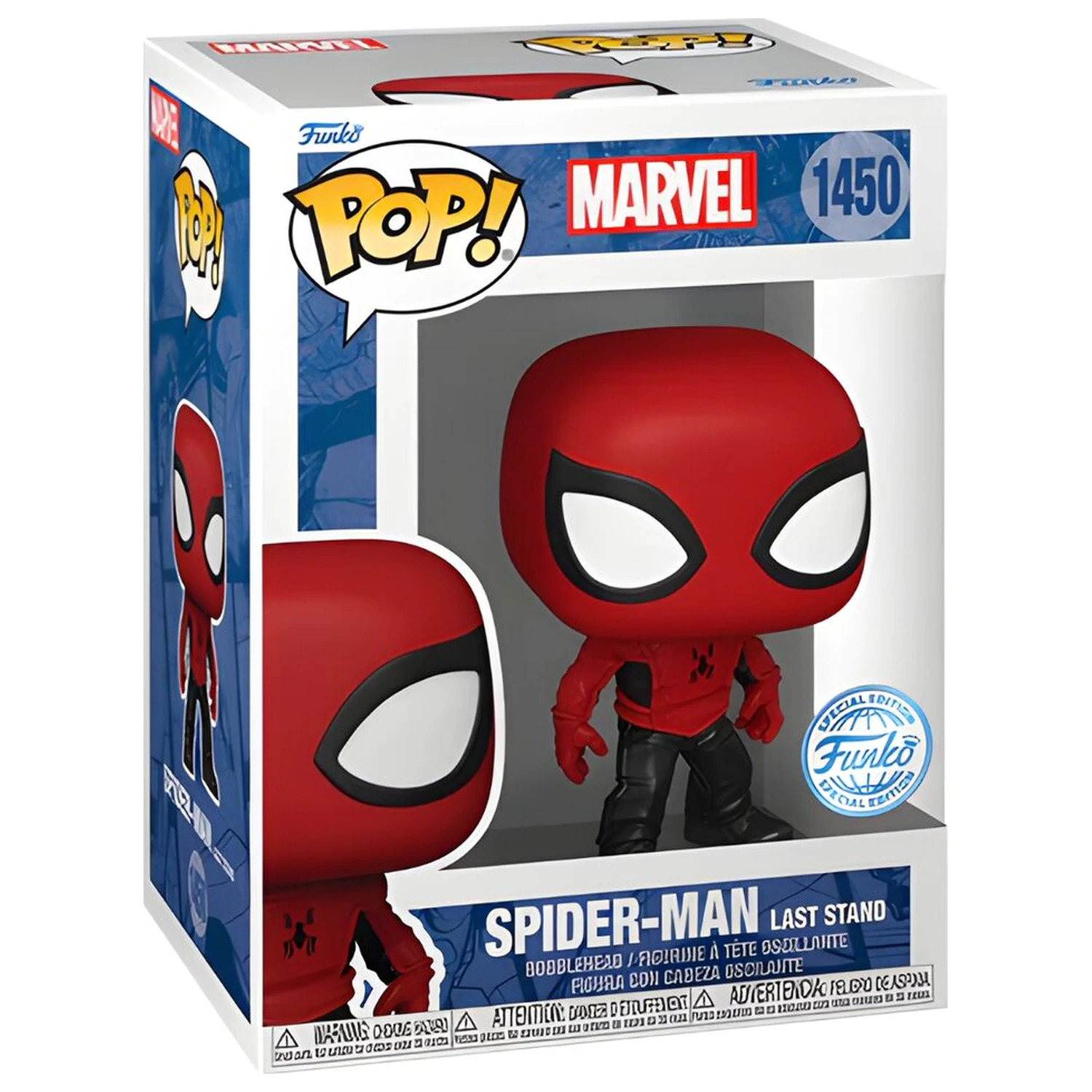 Funko POP figúrka Marvel Spiderman Last Stand Exclusive produktová fotografia