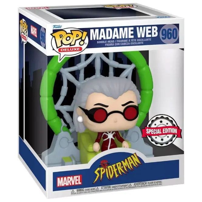 POP figúrka Marvel Spiderman Madame Web Exclusive termékfotó