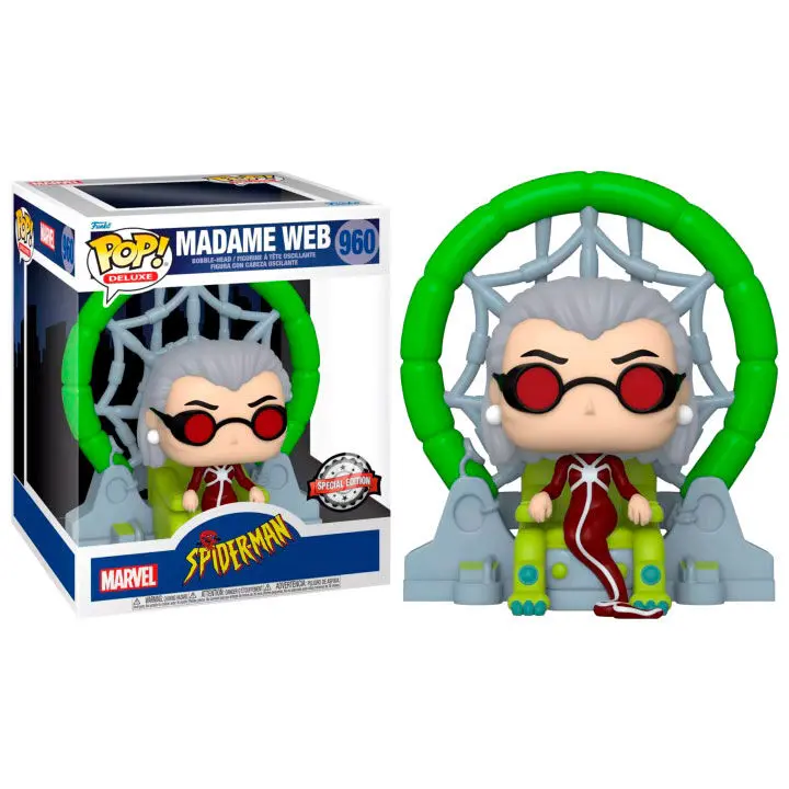 POP figúrka Marvel Spiderman Madame Web Exclusive termékfotó