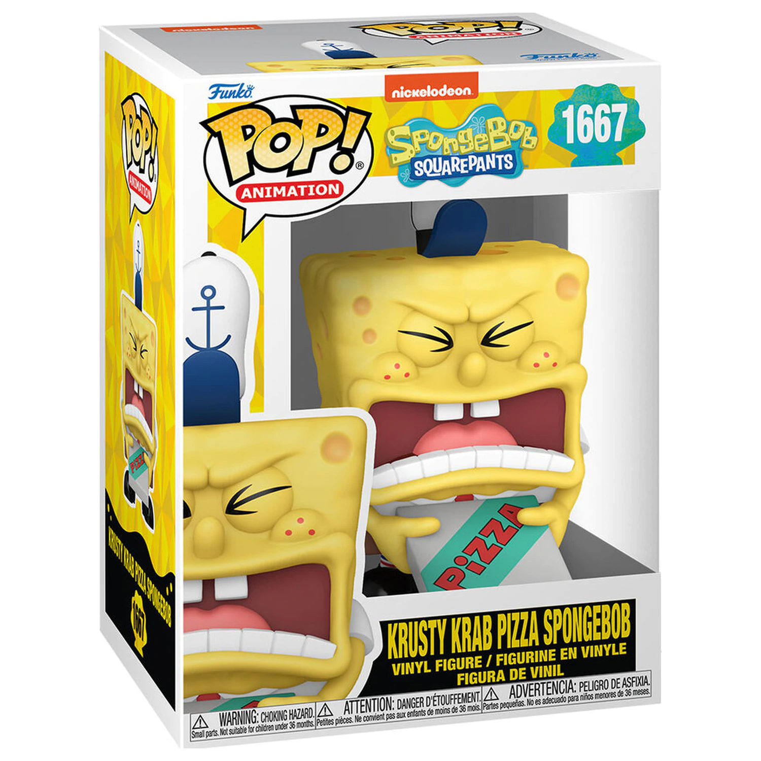Funko POP figúrka Sponge Bob Krusty Krab Pizza Spongebob produktová fotografia