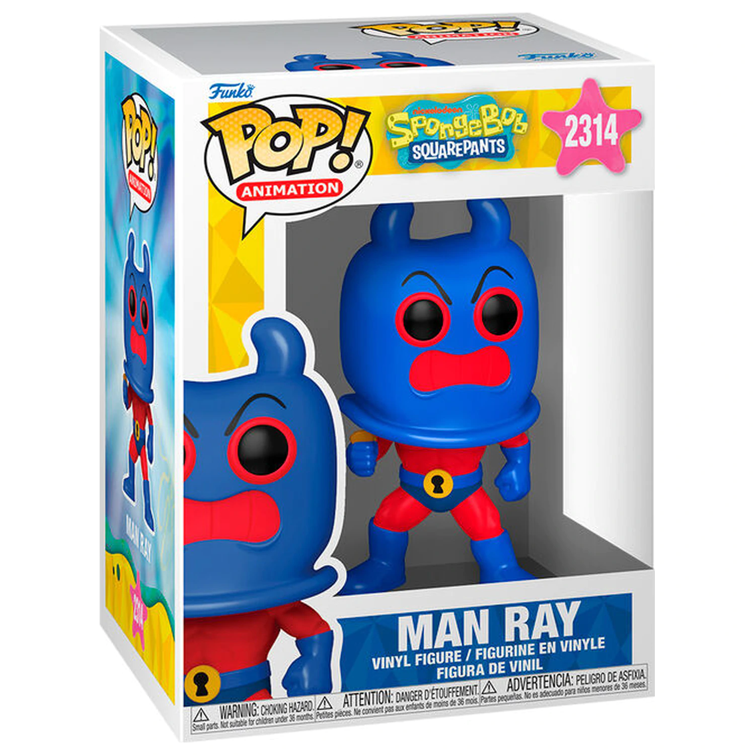 Funko POP figúrka SpongeBob SquarePants Man Ray produktová fotografia