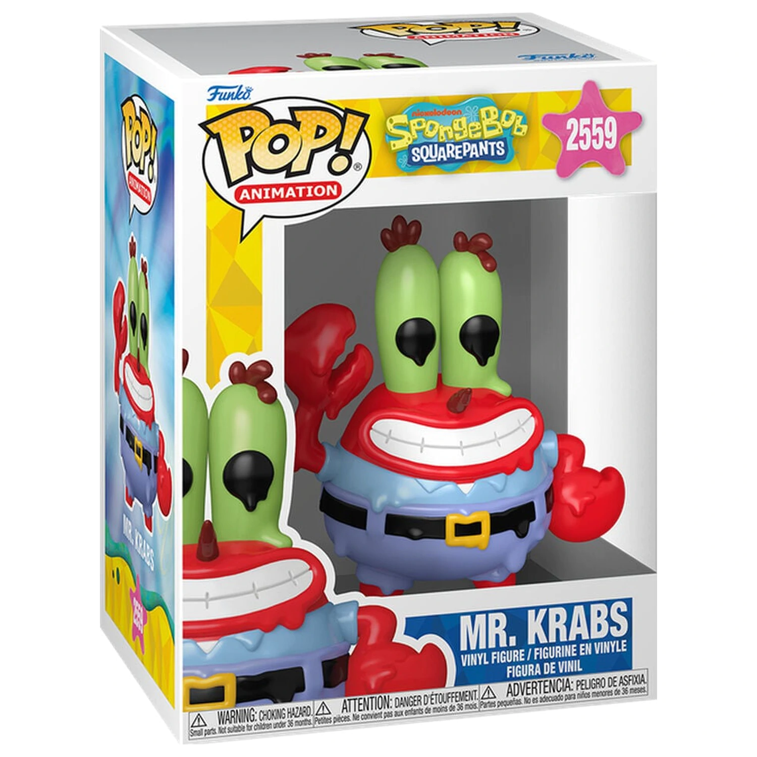 Funko POP figúrka SpongeBob SquarePants Mr. Krabs produktová fotografia