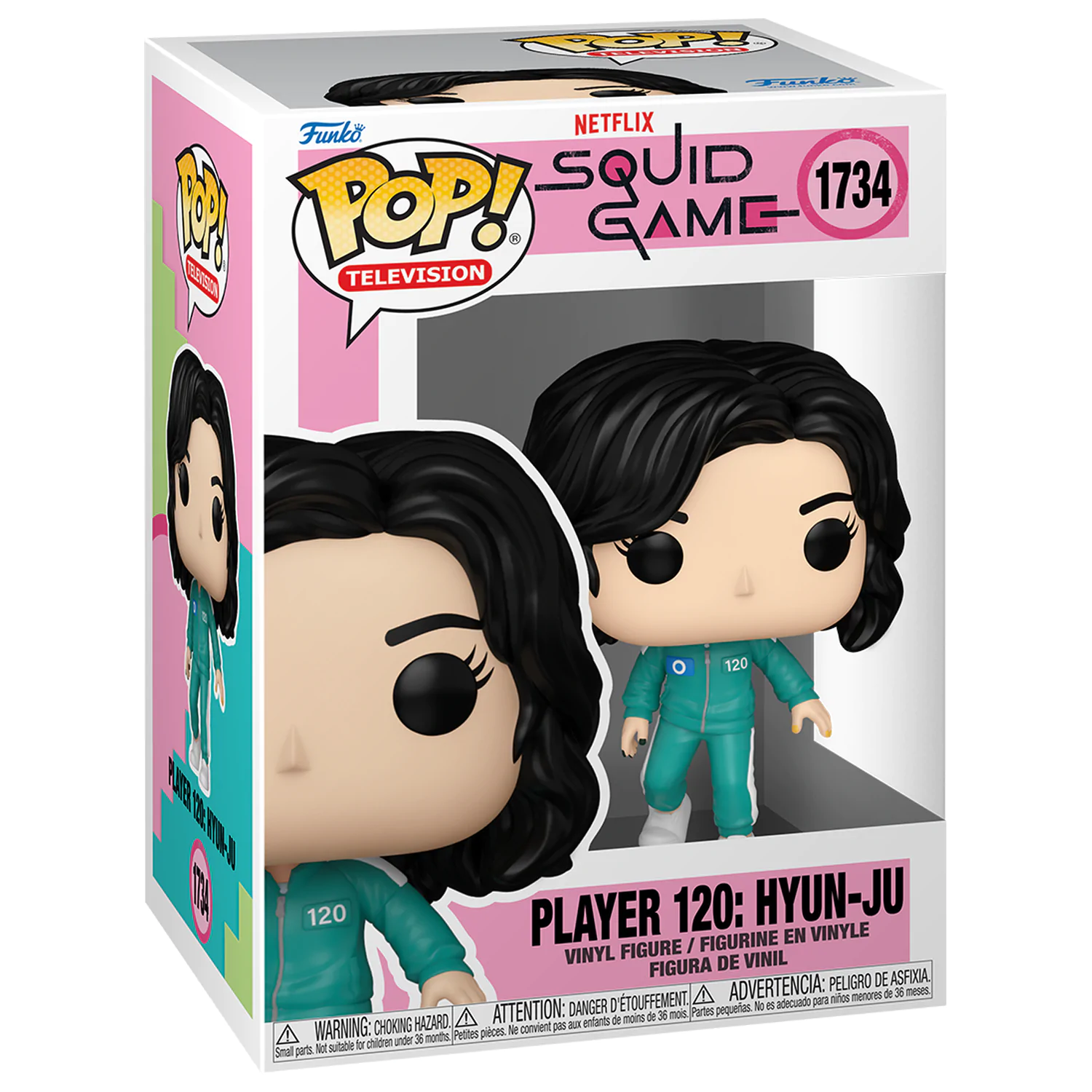 Funko POP figúrka Squid Game Player 120: Hyun-ju produktová fotografia