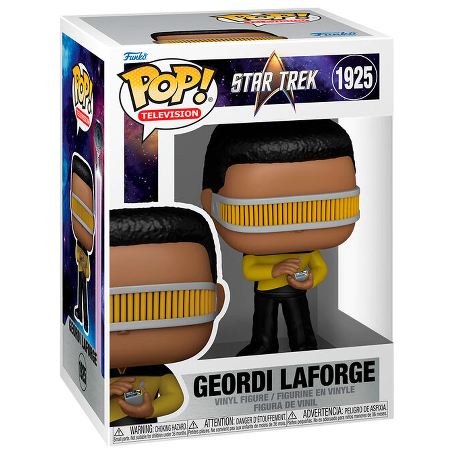 Funko POP figúrka Star Trek Geordi LaForge produktová fotografia