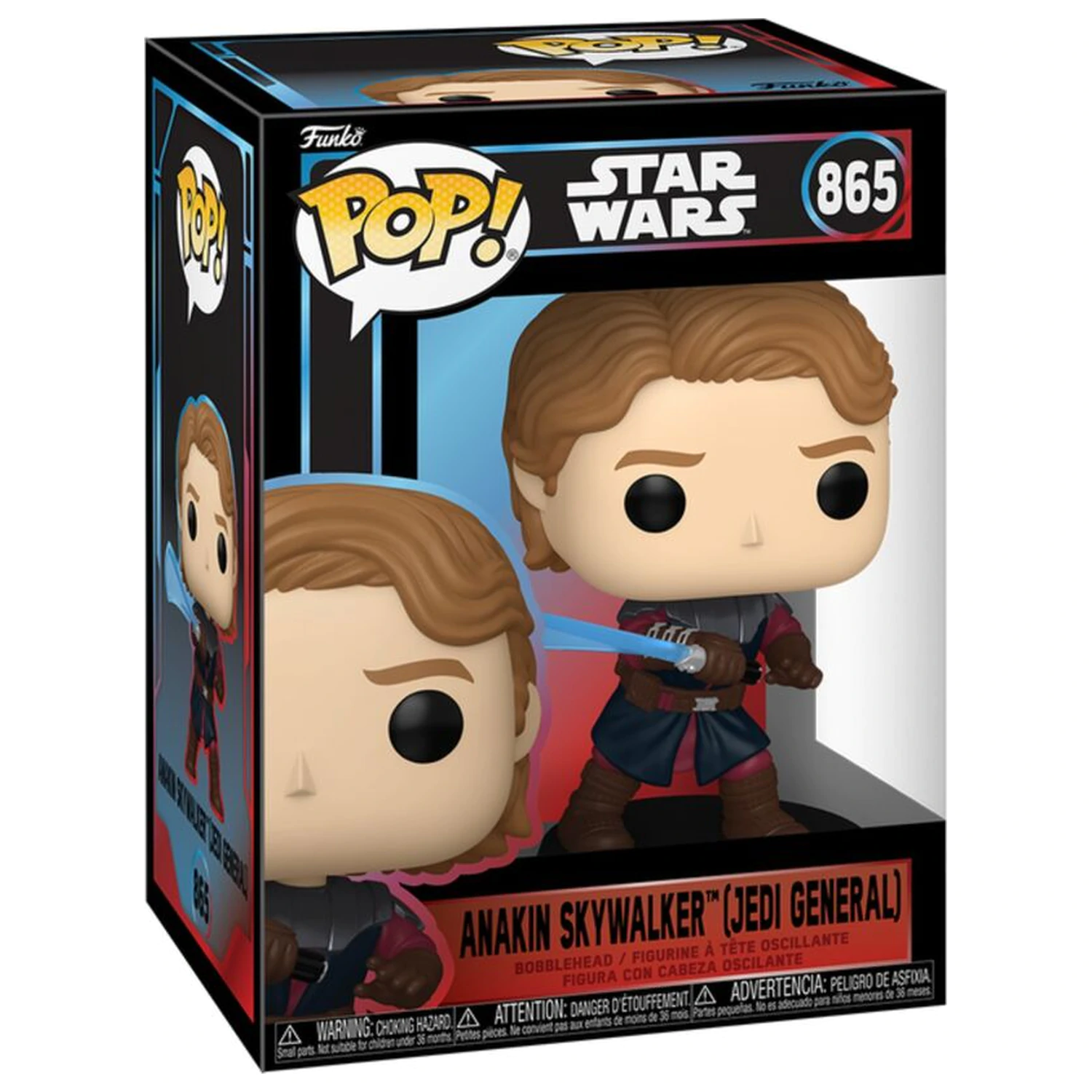 Funko POP figúrka Star Wars Anakin Skywalker Jedi General produktová fotografia