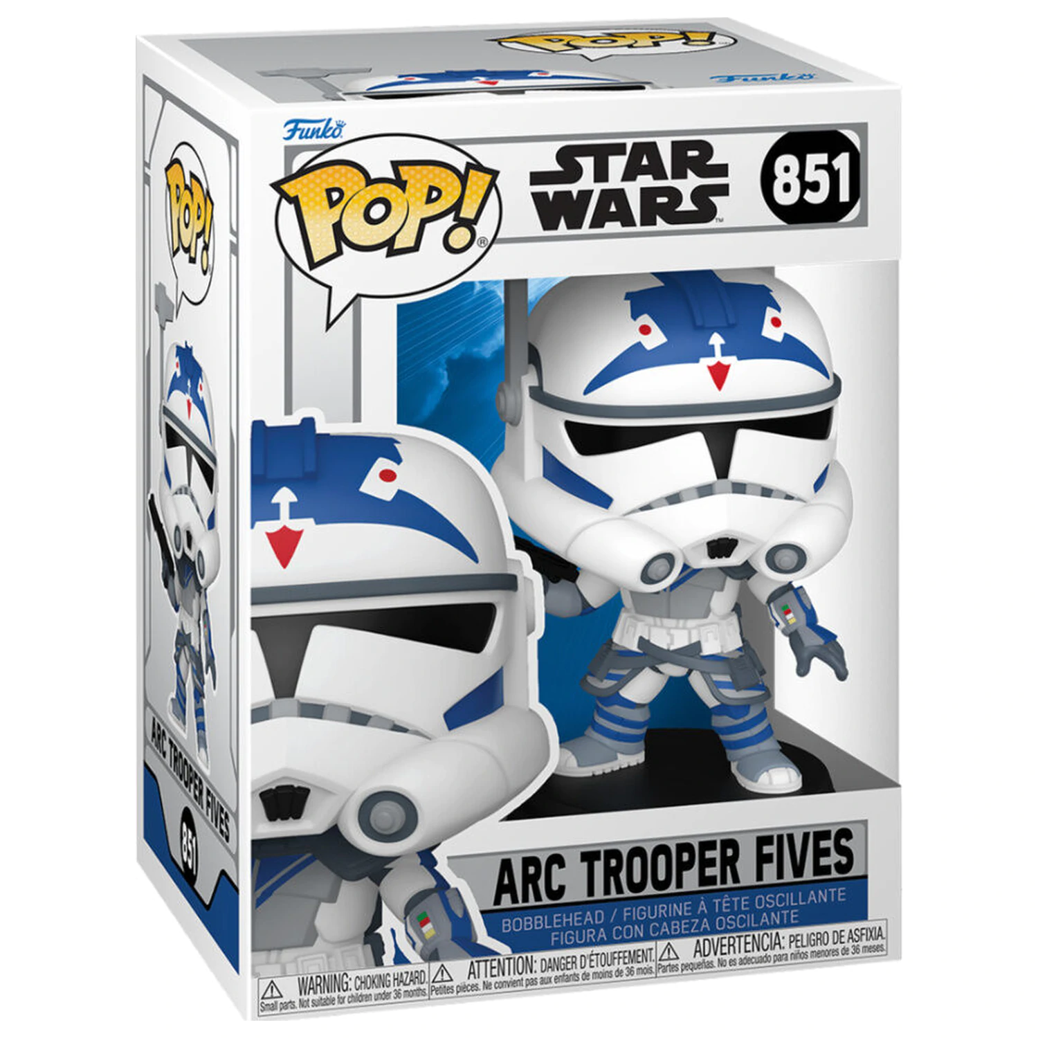 Funko POP figúrka Star Wars ARC Trooper Fives produktová fotografia