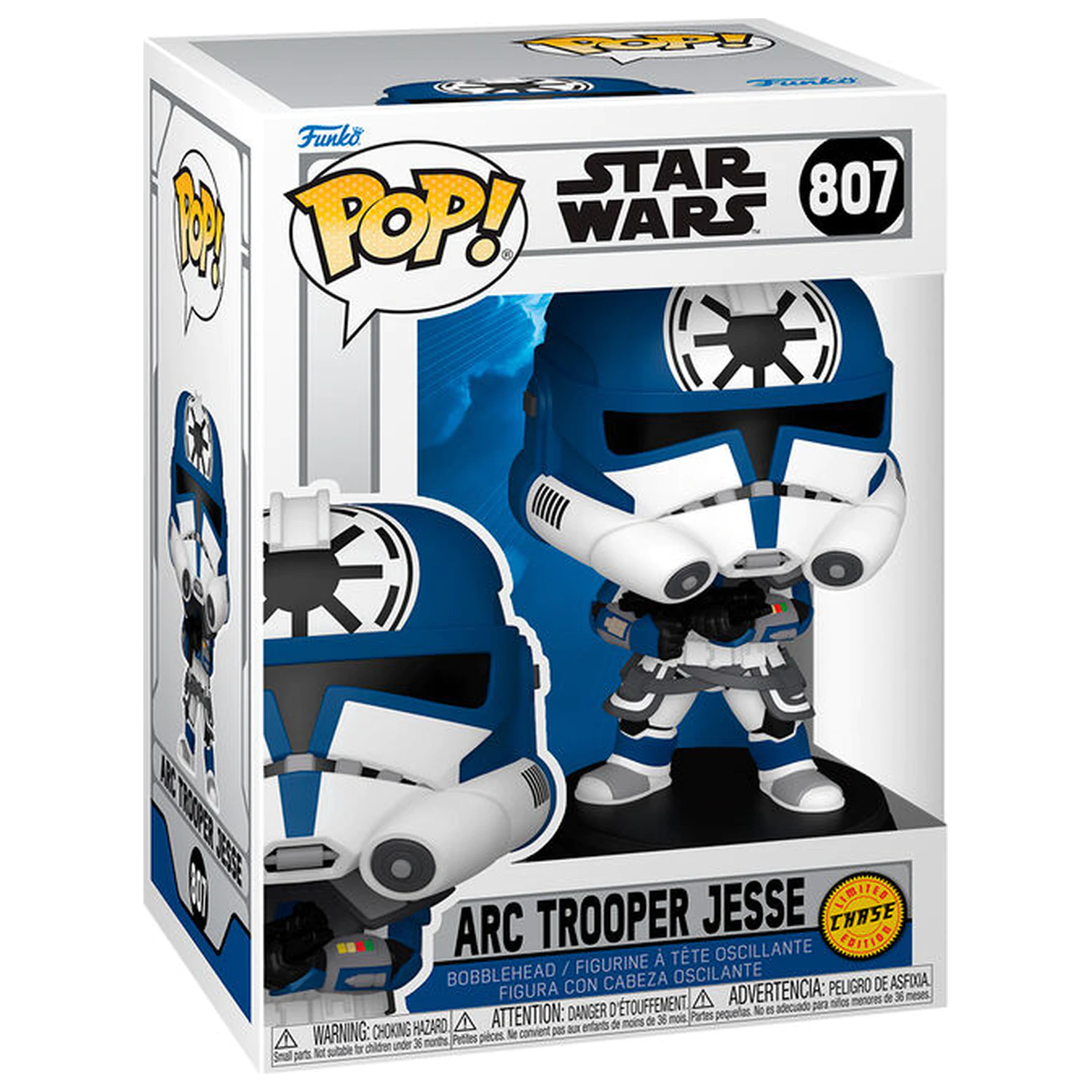 Funko POP figúrka Star Wars Arc Trooper Jesse Chase produktová fotografia