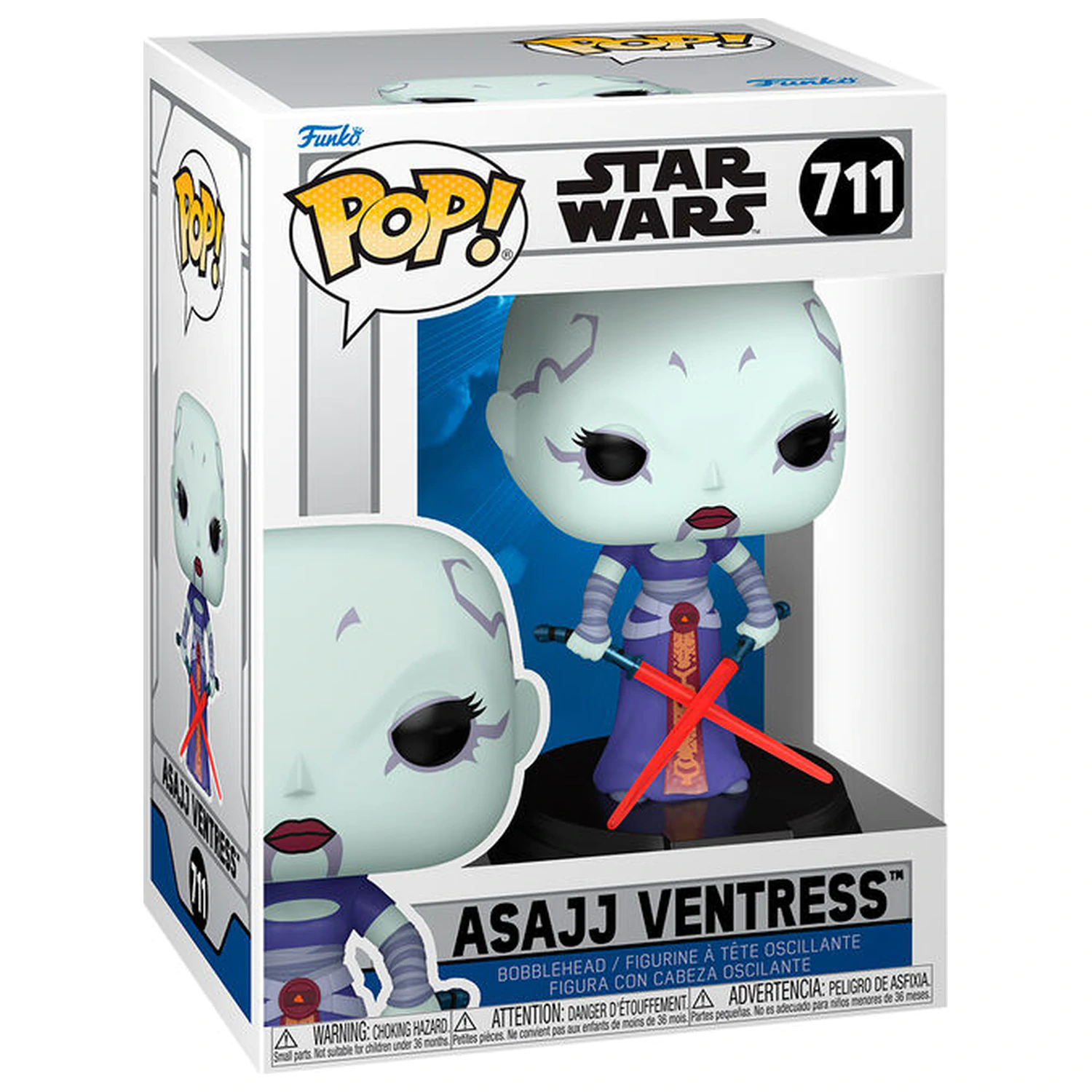 Funko POP figúrka Star Wars Asajj Ventress produktová fotografia