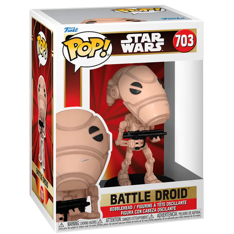 Funko POP figúrka Star Wars Battle Droid termékfotó