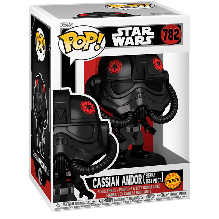 figúrka Funko POP Star Wars Cassian Andor Sienar Test Pilot Chase produktová fotografia