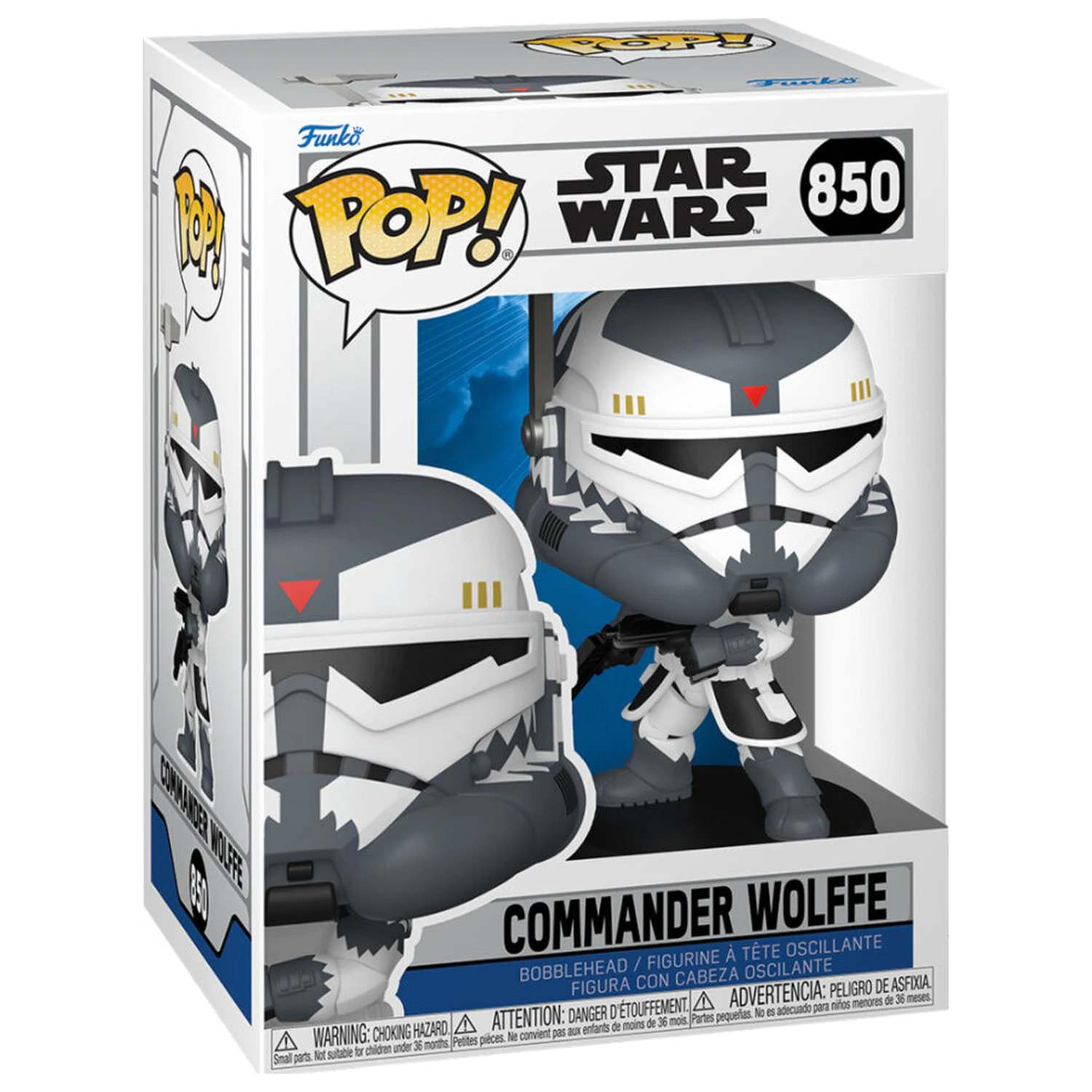 Funko POP figúrka Star Wars Commander Wolffe produktová fotografia