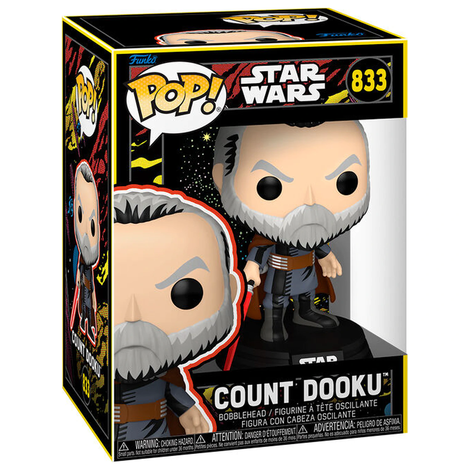 Funko POP figúrka Star Wars Count Dooku produktová fotografia