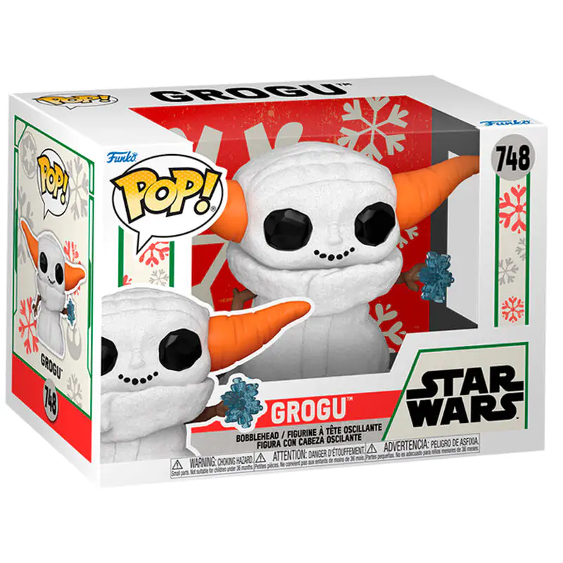 Funko POP figúrka Star Wars Grogu Snowman 3,75 palec termékfotó