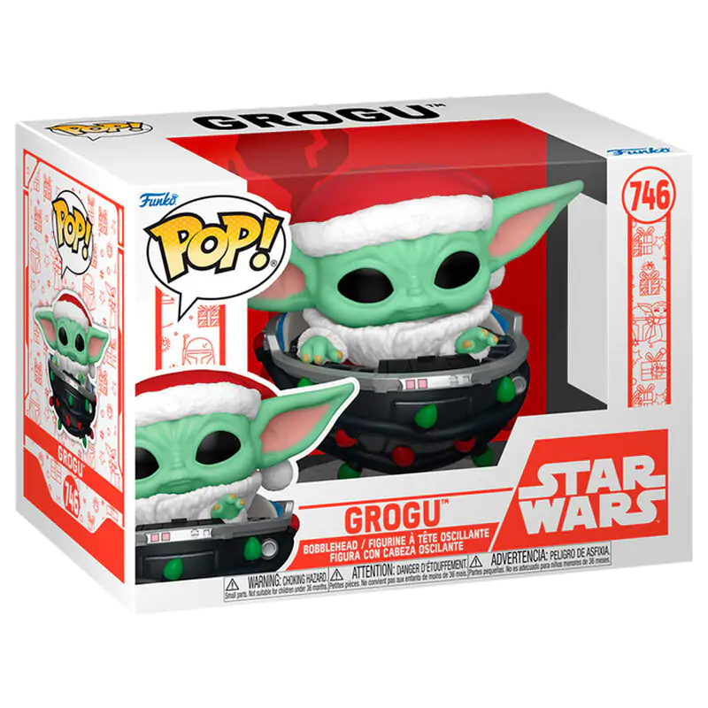 Funko POP figúrka Star Wars Grogu v santovskom klobúku v kočíku termékfotó