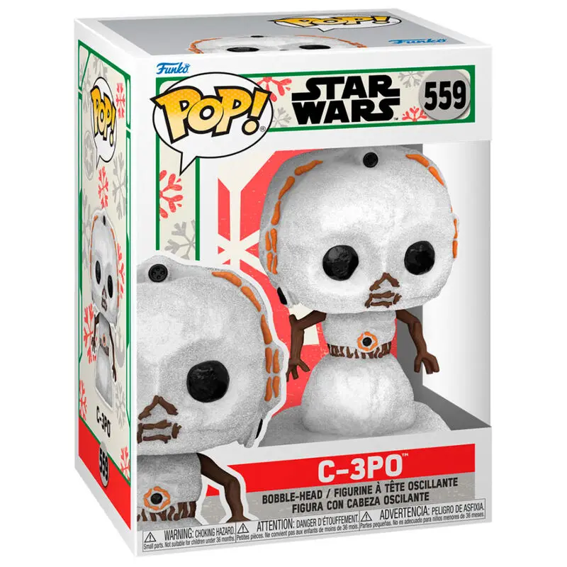 Star Wars Holiday 2022 POP! Heroes Vinylová figúrka C-3PO 9 cm produktová fotografia