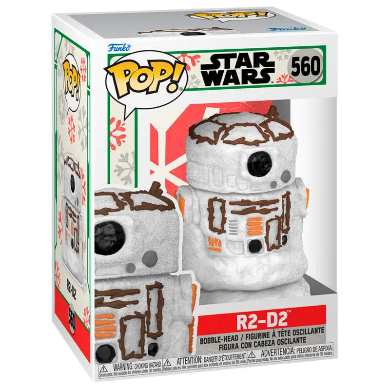 Star Wars Holiday 2022 POP! Heroes vinylová figúrka R2-D2 9 cm termékfotó