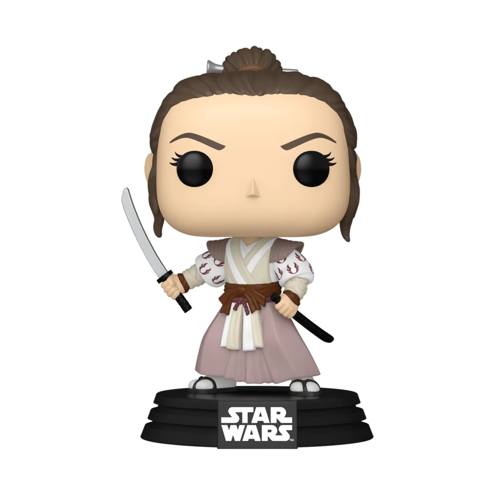 Funko POP figúrka Star Wars Impressions Rey Exclusive produktová fotografia