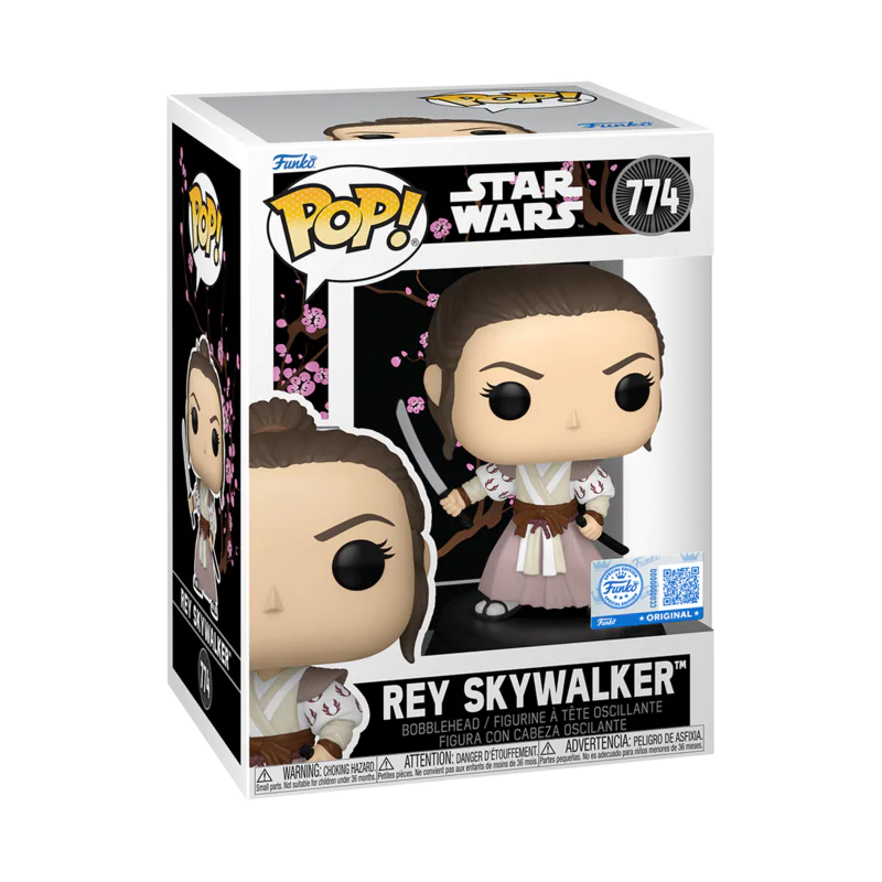 Funko POP figúrka Star Wars Impressions Rey Exclusive produktová fotografia
