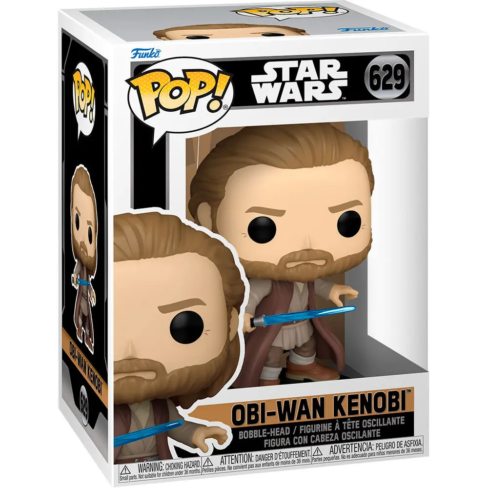 Star Wars: Obi-Wan Kenobi POP! Vinyl figúrka Obi-Wan (bojová póza) 9 cm termékfotó