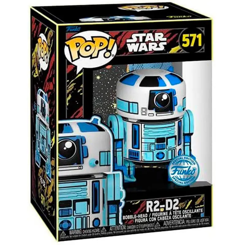 Star Wars: Retro Series POP! Vinylová figúrka R2D2 9 cm produktová fotografia