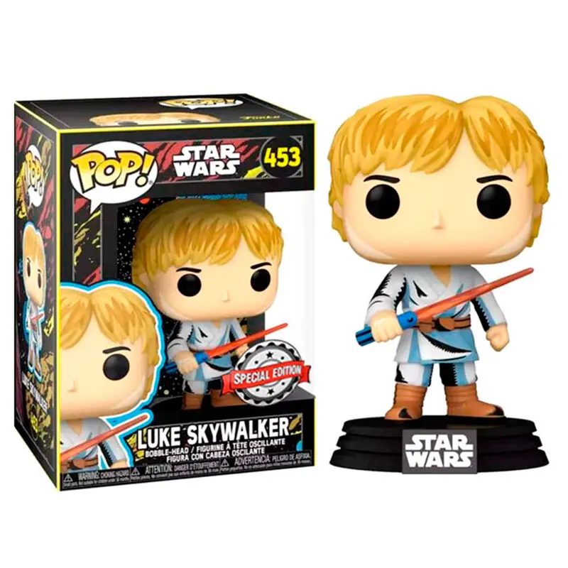 Star Wars: Retro sorozat POP! Vinyl figúrka Luke Skywalker 9 cm termékfotó