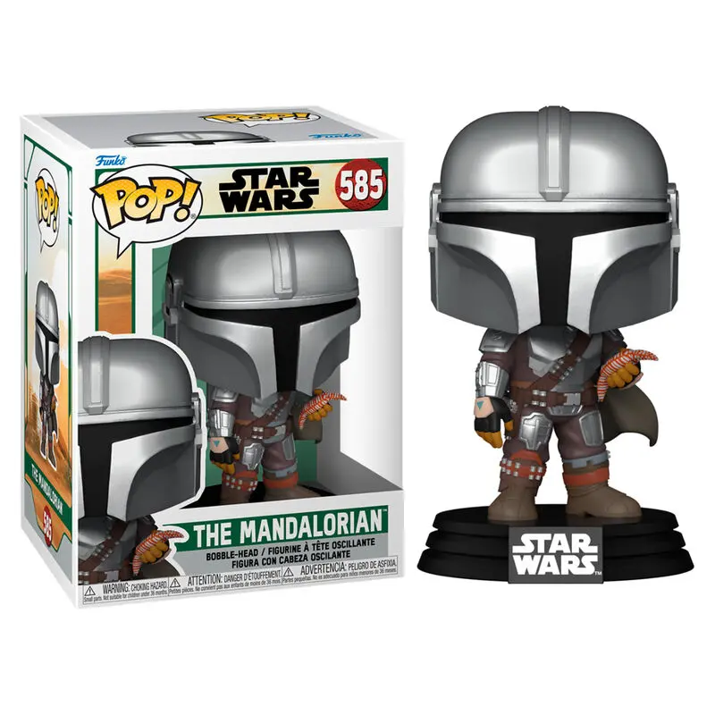 Star Wars The Book of Boba Fett POP! TV Vinyl figurka Mando w/pouch 9 cm termékfotó