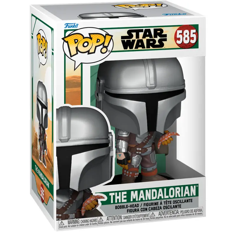 Star Wars The Book of Boba Fett POP! TV Vinyl figurka Mando w/pouch 9 cm termékfotó