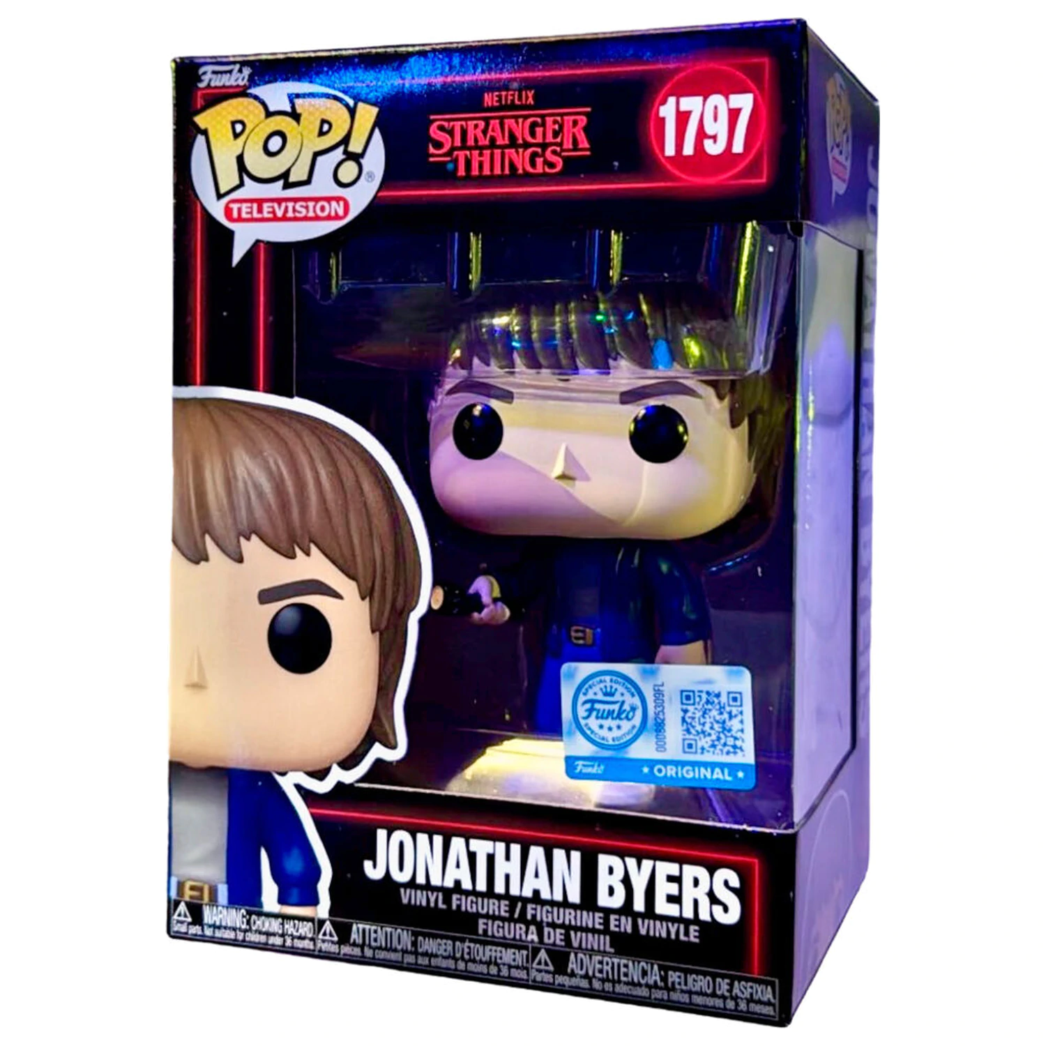 Funko POP figúrka Stranger Things 5 Jonathan Byers Exclusive produktová fotografia