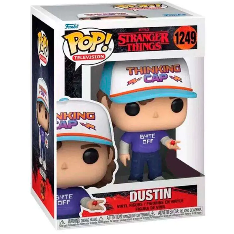 Figúrka POP Stranger Things Dustin Exclusive produktová fotografia