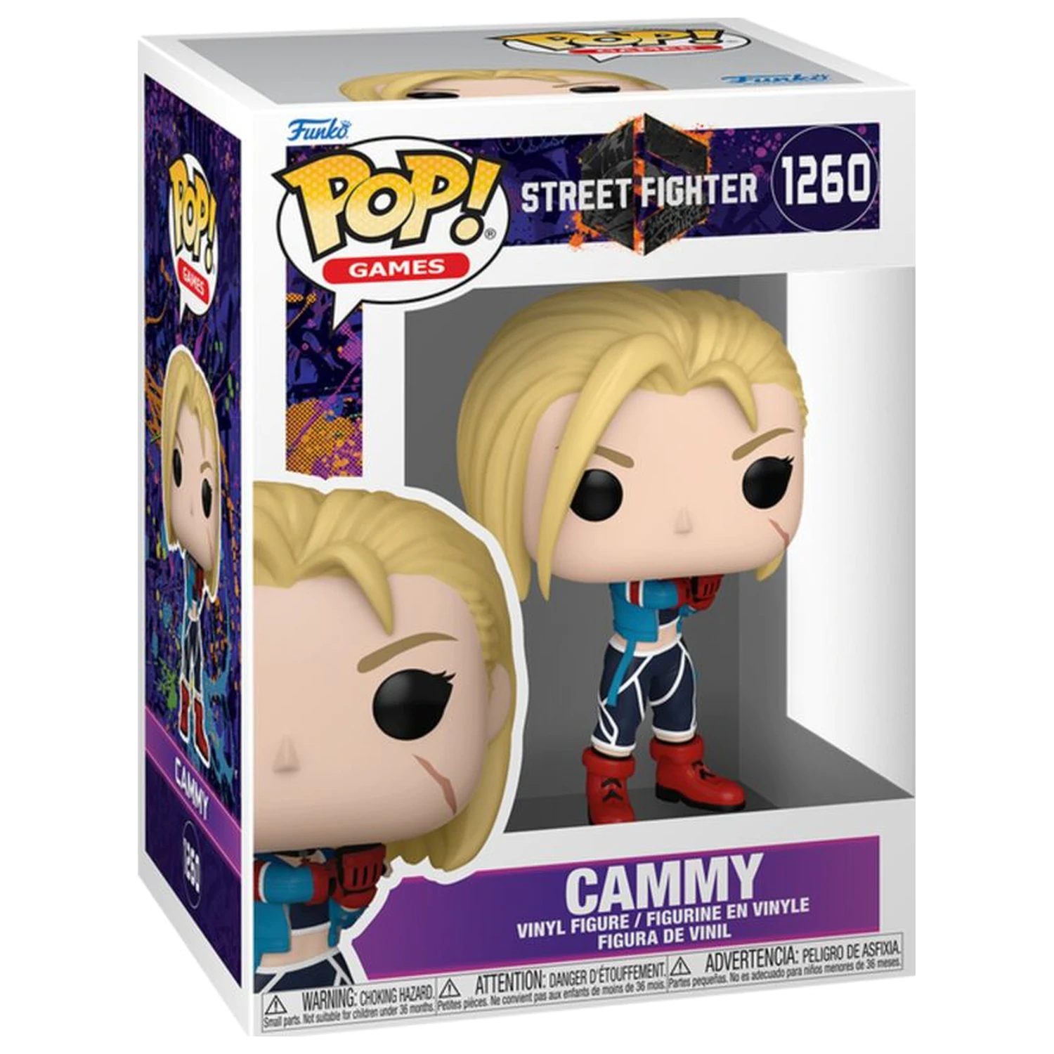 Funko POP figúrka Street Fighter Cammy produktová fotografia