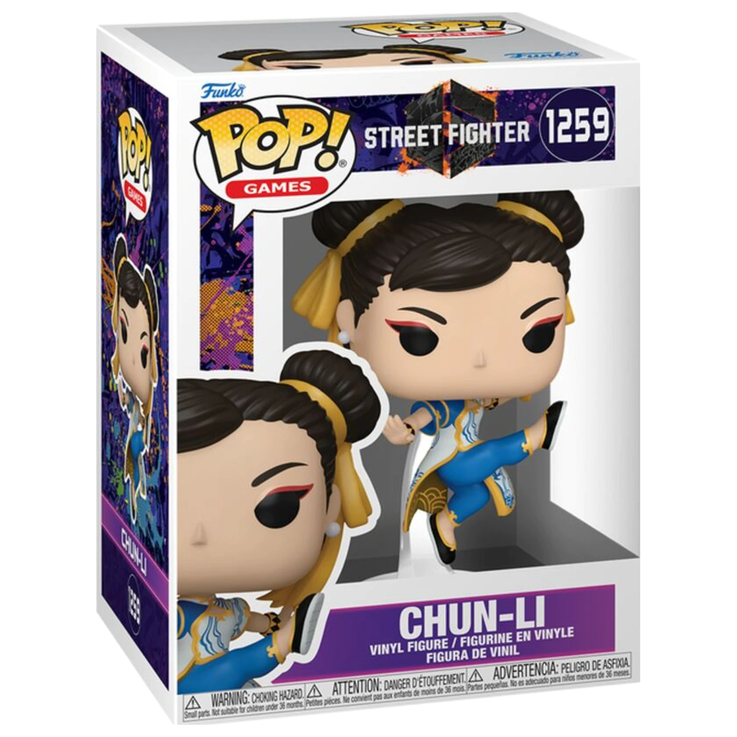 Funko POP figúrka Street Fighter Chun-li produktová fotografia