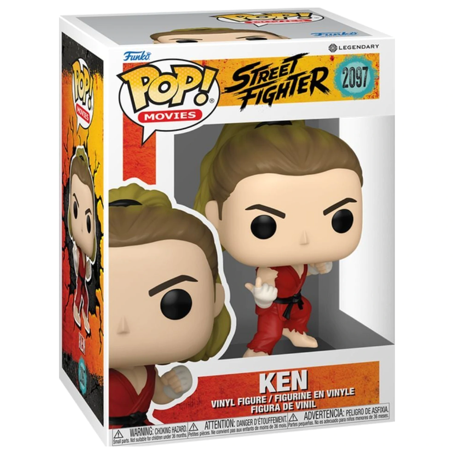 Funko POP figúrka Street Fighter Ken produktová fotografia