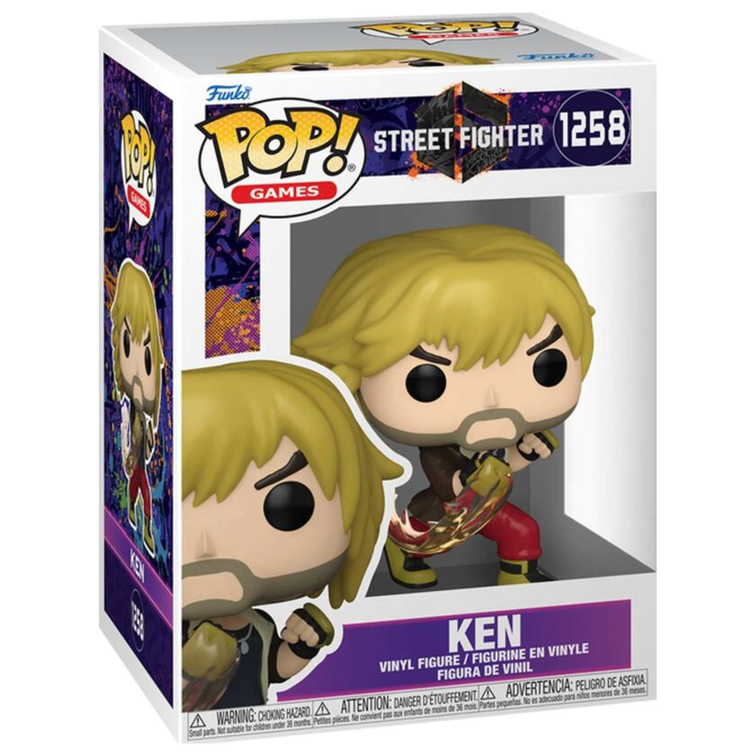 Funko POP figúrka Street Fighter Ken produktová fotografia