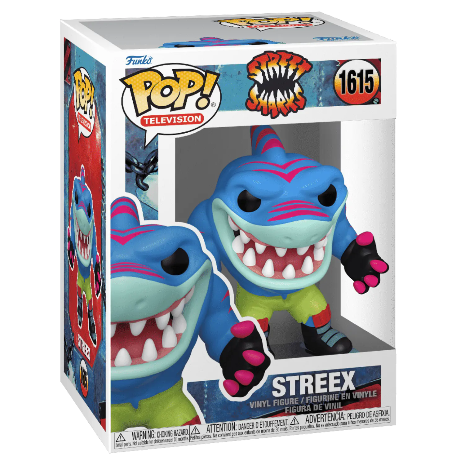 Funko POP figúrka Street Sharks Streex produktová fotografia