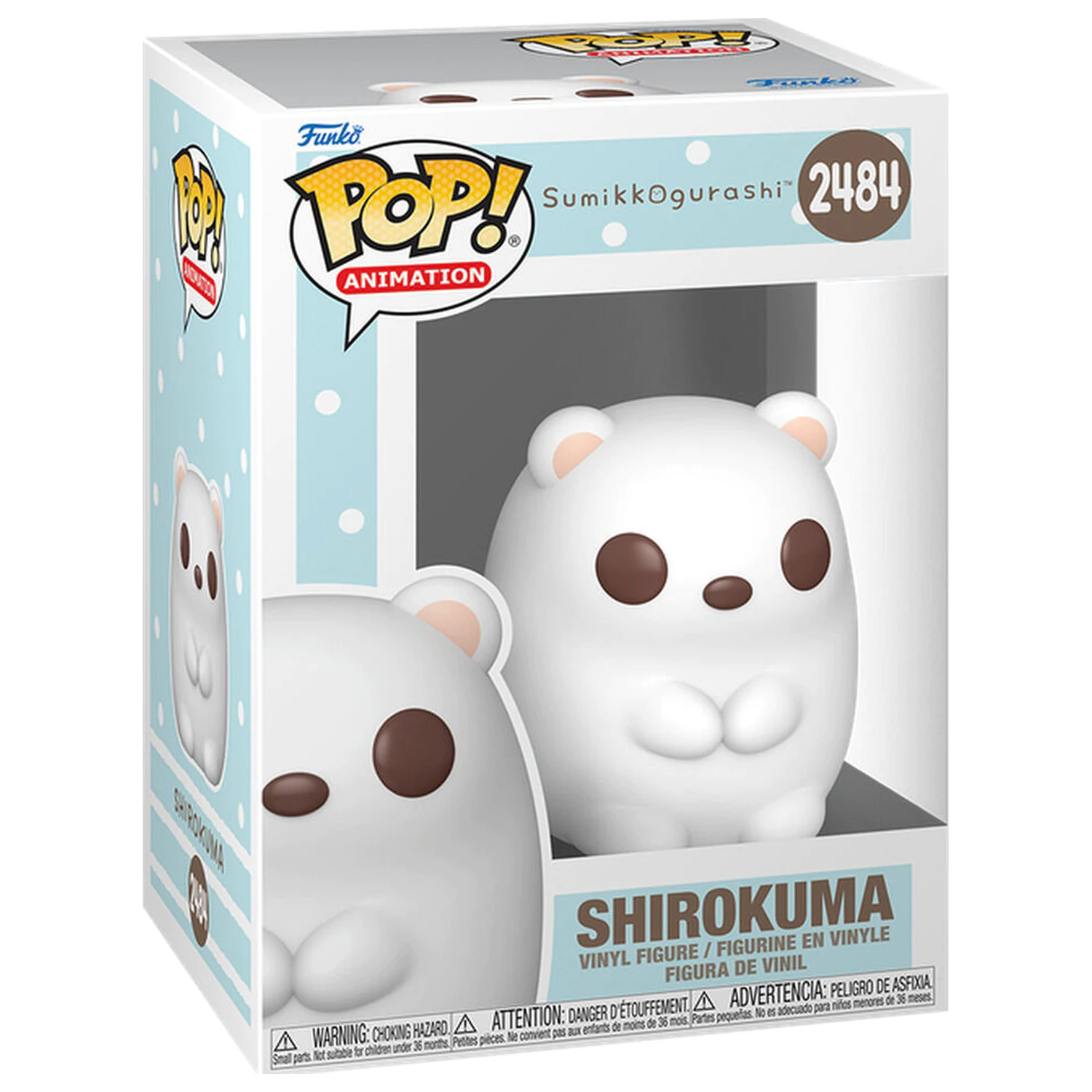 Funko POP figúrka Sumikkogurashi Shirokuma produktová fotografia