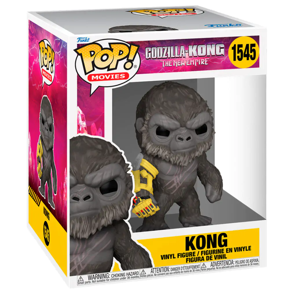 Godzilla vs Kong 2 Oversized POP! Vinyl Figurka Kong 15 cm termékfotó