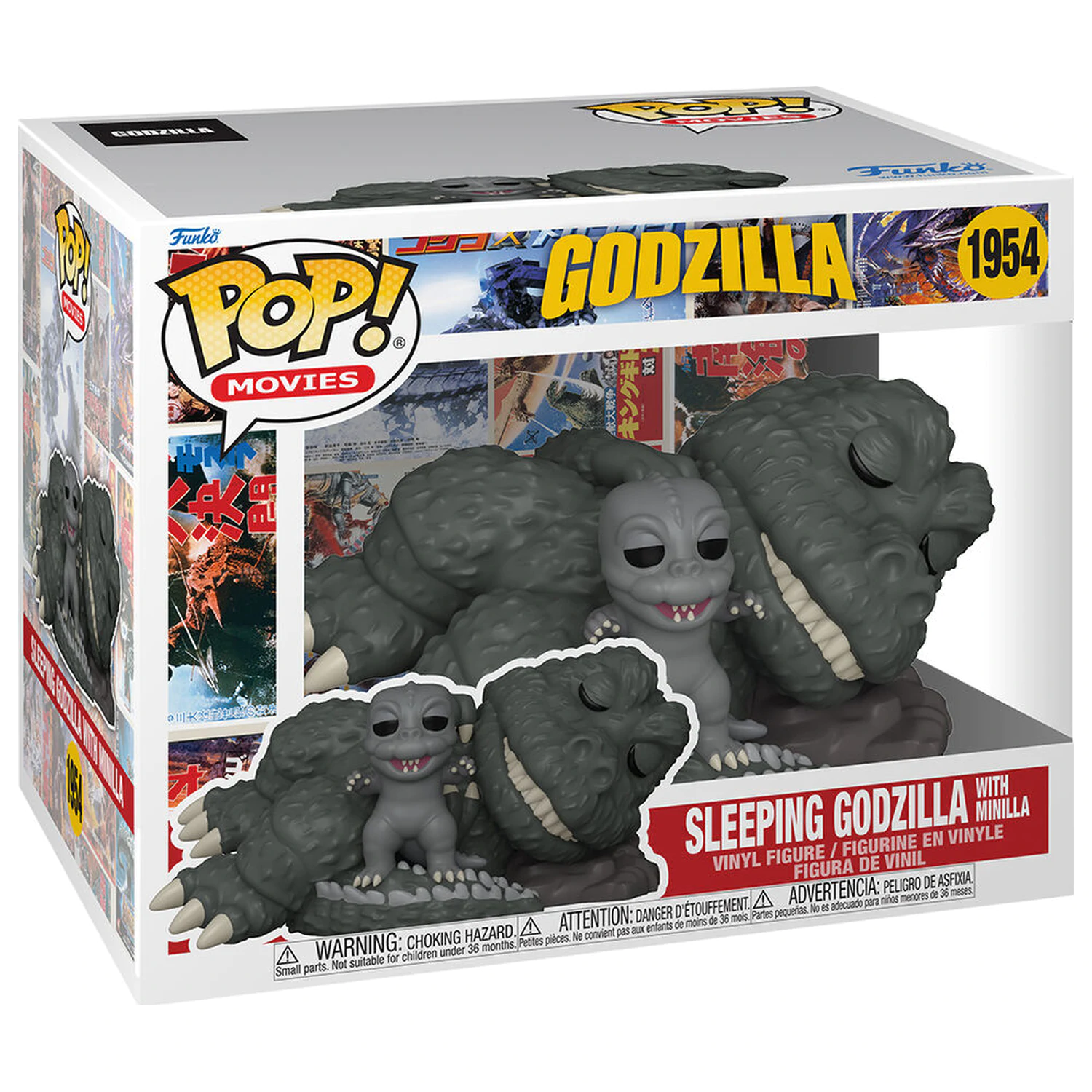 Funko POP figúrka Super Godzilla Sleeping Godzilla with Minilla produktová fotografia