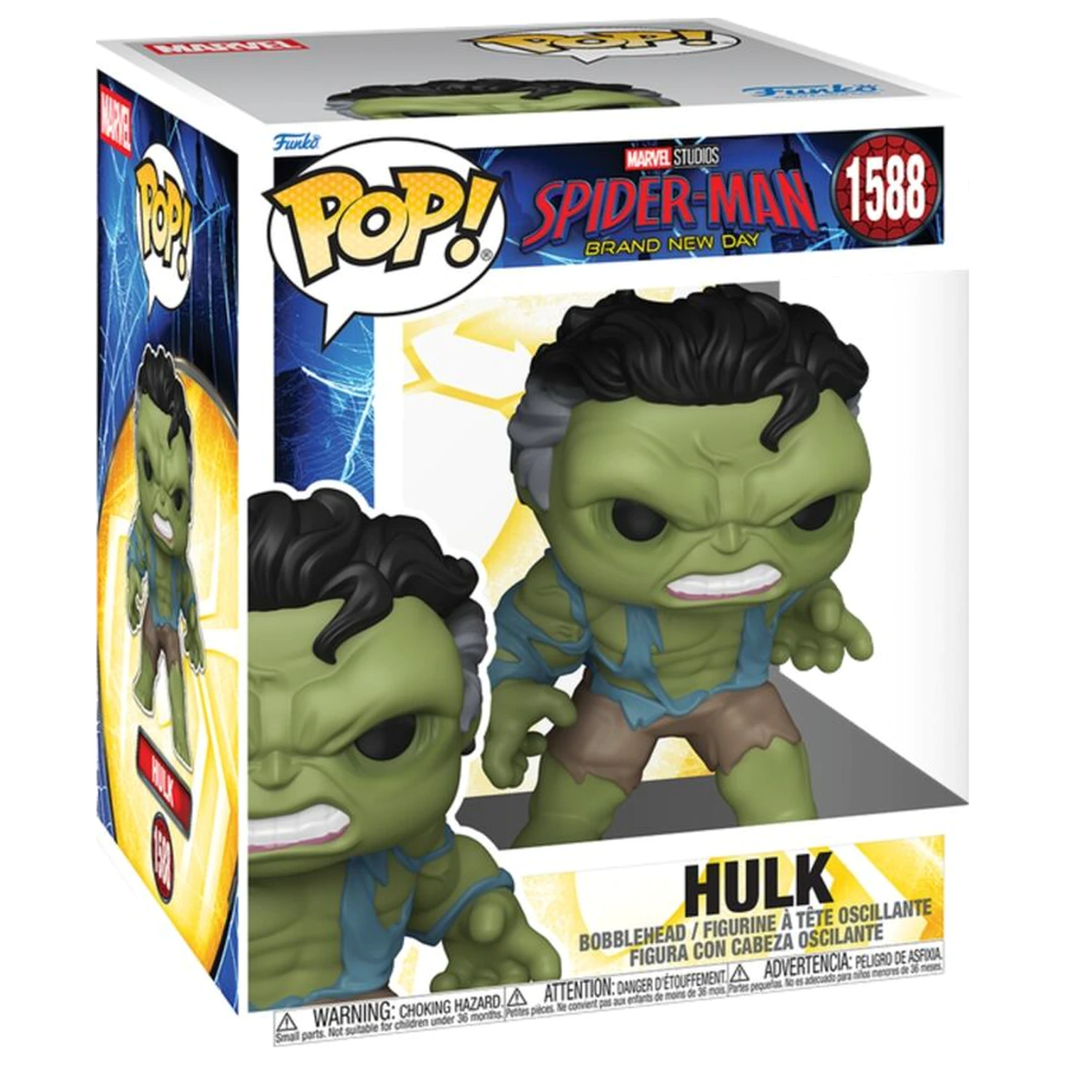 Funko POP figúrka Super Marvel Spider-Man Brand New Day Hulk produktová fotografia