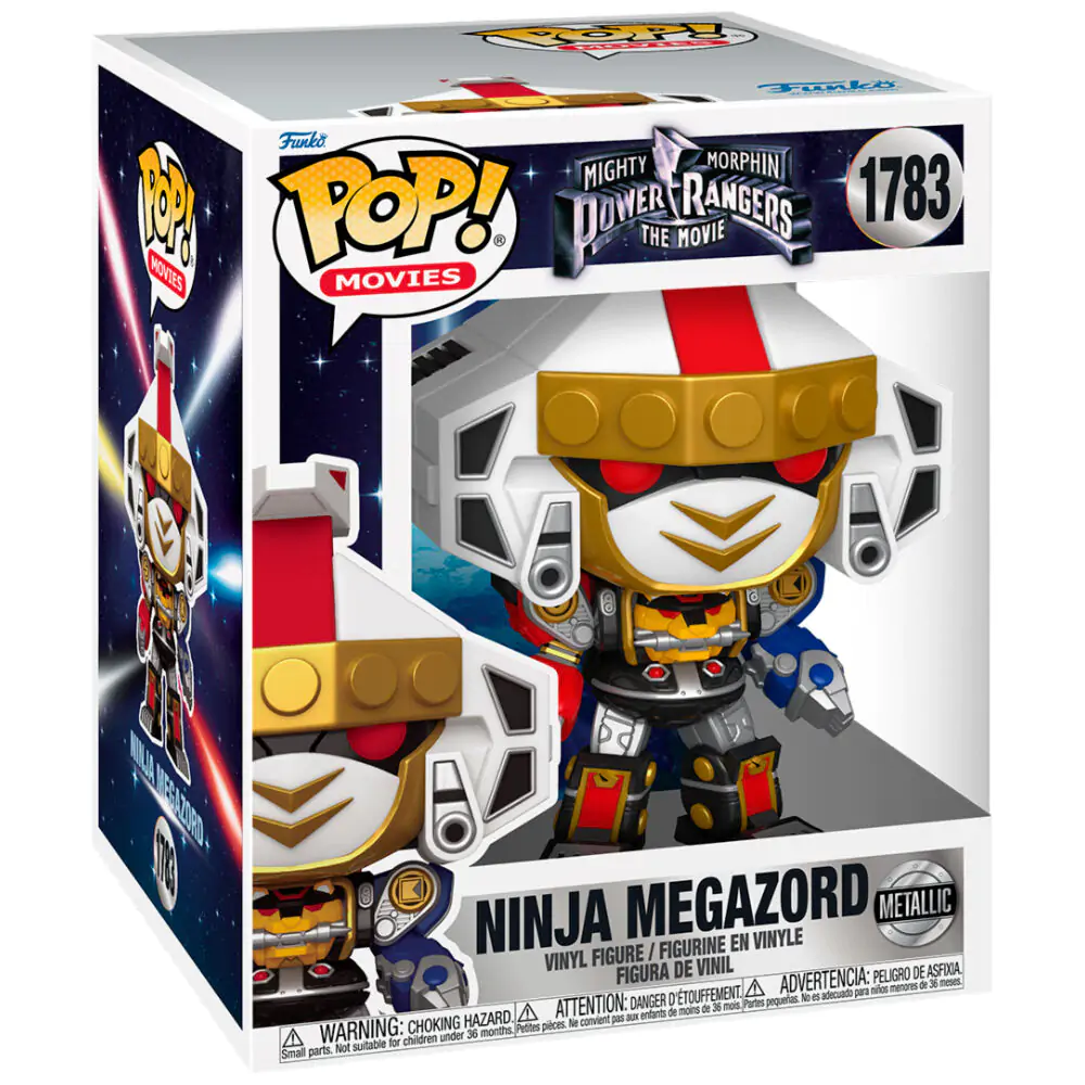 Funko POP figúrka Super Mighty Morphin Power Rangers Ninja Megazord produktová fotografia
