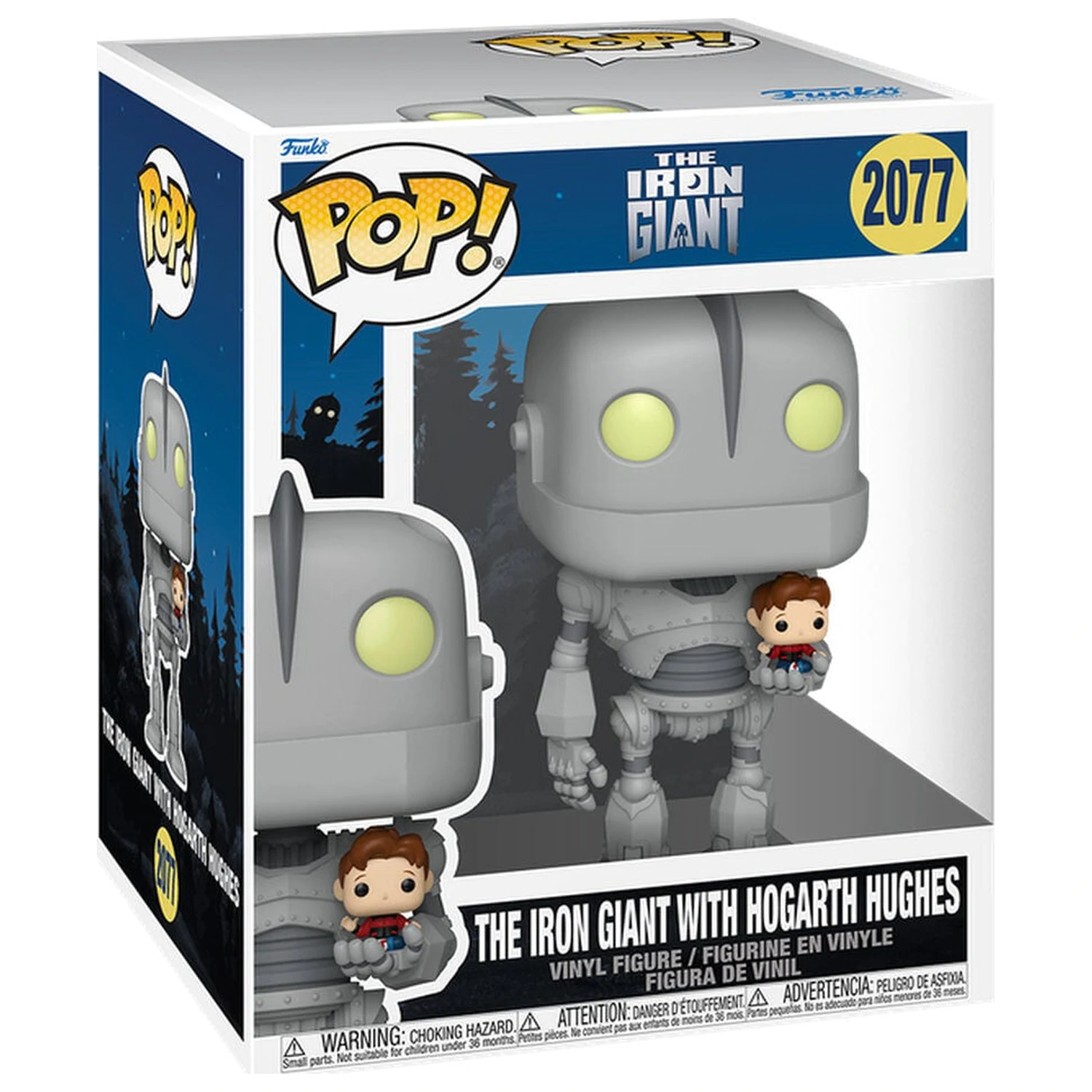 Funko POP figúrka Super The Iron Giant - The Iron Giant with Hogarth Hughes produktová fotografia